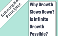 Why Growth Slows Down? Is Infinite Growth Possible?