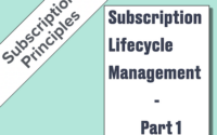 Subscription Lifecycle Management - Part 1